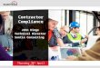 Santia - Contractor compliance