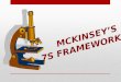 Mckinsey 7's framework