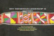 Keynote 3: Why Indigenous Leadership Matters, Paul Paradong