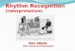 Rhythm recognition