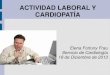 Actividad laboral en pacientes Cardiópatas