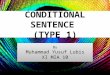 Conditional sentence Type 1