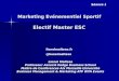 Marketing Evénementiel Sportif - Electif Master ESC - séance 1
