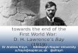 Andrew Frayn - Attachment and coping in D.H. Lawrence's 'Bay