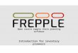 Frepple overview for inventory planners