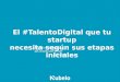 #Talento digital en tu startup