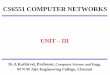 CS6551 COMPUTER NETWORKS