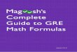 Magoosh GRE  Math Formula Book