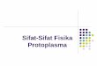 Sifat-Sifat Fisika Protoplasma