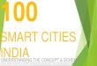 100 smart cities India-CONCEPT & SCHEME