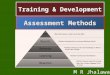 Training & Development - Assessment Methods