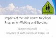 Impacts of the safe routes to school program on walking and cycling