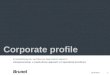 Brunel Presentation - Corporate profile - 29.06.2016