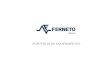 Portfolio equipamentos Ferneto Brasil / panificação e confeitaria