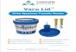 Vacu Lid Urine Specimen Transfer Device Instructions