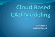 Cloud based cad modeling