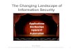 The Changing Landscape of Information Security