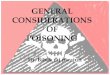 1. general considerations of poisioning