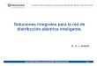 Soluciones integrales para la red de distribución eléctrica inteligente