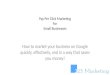 Pay Per Click Marketing For Small Businesses Online Course