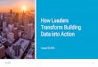 How leaders transform building data to action