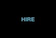 About hire  / contact - info@