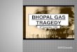 The bhopal tragedy