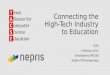 Connecting the High-Tech Industry to Education