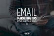 Email Marketing Tips for Retailers