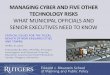 Managing Cyber and Five Other Technology Risks