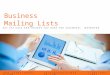 Business mailing lists