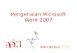 word pengertian (ADH)