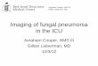 Imaging of fungal pneumonia in the ICU