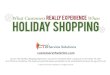 What Customers Really Experience When Holiday Shopping