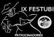 Patrocinadores IX FESTUBI