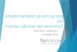 Arbeidsmarkedet i Norge, ny teknologi og effekten på seniorene?