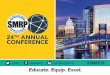 The 5 Levels of Maintenance Scheduling - SMRP 2016 Annual Conference