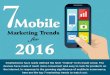 7 Mobile Marketing Trends for 2016