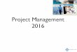 Project management 2016 event