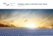 BRIDGE TO INDIA - Indian solar market update -Aug 15