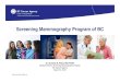 Screening Mammography Program of BC