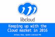 Apache LibCloud - Keeping up with the cloud market in 2016