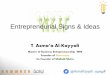 Entrepreneurial signs & ideas