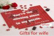 Gifts for wife | Giftcart