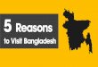 5 Reasons to Visit Bangladesh- BY JUBAER