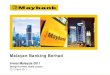 Maybank Invest Malaysia 2011 Corporate Presentation