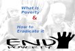 Let's Eradicate poverty - Jacob Milton