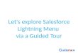 Explore Salesforce lightning user interface