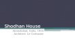 Shodhan house Le Corbusier Architecture