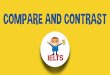 Compare and Contrast Vocabulary for IELTS, TOEFL and TOEIC